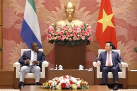 NA Chairman welcomes President of Sierra Leone