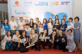 Campaign spreads message of zero tolerance for violence against children, women