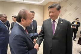 President meets top Chinese leader in Bangkok