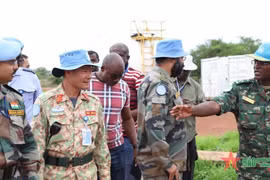 Vietnam’s first peacekeeping engineering unit promptly set to work in Abyei