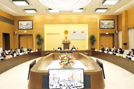 Parliaments of Vietnam, Laos exchange professional experience