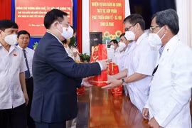 Top legislator pays Tet visit to Ca Mau’s public security, health forces