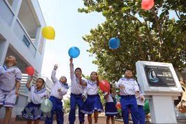 Little citizens on Truong Sa archipelago