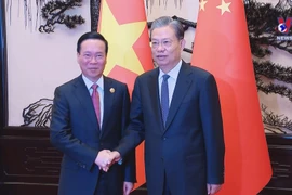 President meets with Chinese top legislator