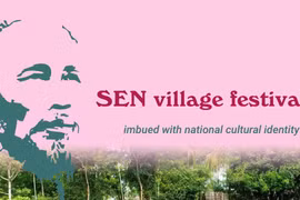 Diverse activities underway at Sen Village Festival