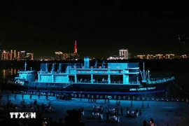 The highlight of this year's River Festival is the artistic show 'Legendary Cruise'. (Photo: VNA)