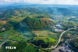 Nam Ka Volcano in Dak Nong Geopark. (Photo: VNA)