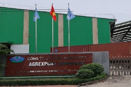 Outside the factory of Agrexport in District 3, Ho Chi Minh City. (Photo intimexgroup.com)