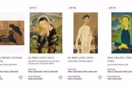 Painting by Le Pho sold for 1.1 million USD at Hong Kong auction