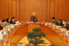 Party chief requests renewing corruption fighting spirit 