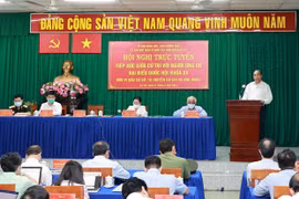 State President meets voters in HCM City’s Cu Chi and Hoc Mon districts