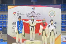 Vietnam win gold, silver at Asian Taekwondo Championship