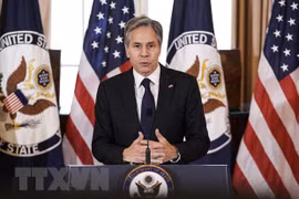 Top US diplomat emphasises need to ensure rules-based maritime order