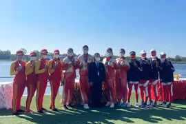 Vietnam earns seven medals at Asian Rowing Championship 2021