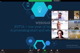 Webinar reviews one-year implementation of EVFTA