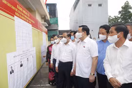 NA leader checks election preparations in Tuyen Quang province