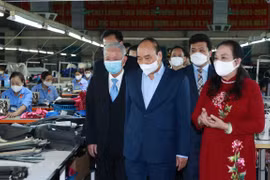 President visits elderly-led businesses