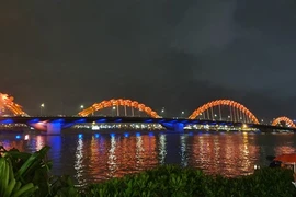Landmarks lit in orange to support elimination of violence against women 