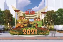 HCM City unveils proposed design for Tet Flower Street