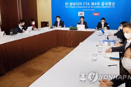 RoK, Cambodia strike free trade agreement