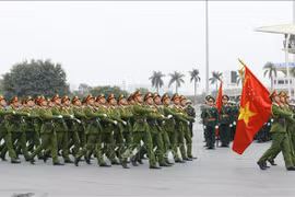  Public security force enters “new ready” status to ensure safety for 13th National Party Congress 