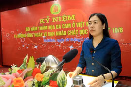 Thai Binh takes care of Agent Orange/dioxin victims 