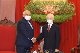 Party chief receives new Cuban Ambassador