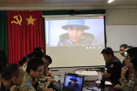 Vietnamese, Indian Level-2 Field Hospitals in South Sudan hold joint training