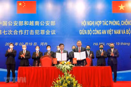 Vietnamese, Chinese public security ministries bolster anti-crime collaboration