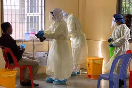 Cambodia sees slowing COVID-19 infection rate 