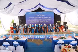 Samsung Hope School initiated construction in Lang Son