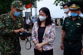Vice President visits anti-pandemic forces in An Giang