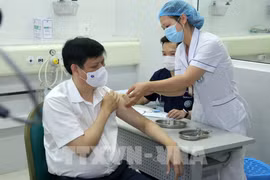 Health minister and deputies receive COVID-19 vaccine shots