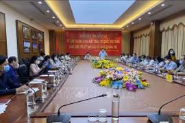 Front leaders inspect election preparations in Ninh Binh, Quang Tri