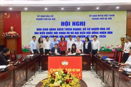 Hanoi has 33 self-nominated candidates for upcoming elections