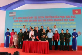 Over 5,300sq.m of dioxin polluted land in Dong Nai airport's Ho Cong 2 area treated