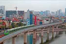 Cat Linh-Ha Dong urban railway to be put into commercial operation on Reunification Day