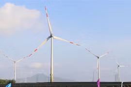 Forty-two new wind power plans put into commercial operations: EVN