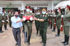 Vientiane ceremony marks repatriation of Vietnamese martyrs’ remains