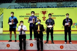 Winners of National Table Tennis Championships 2021 honoured