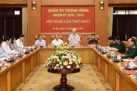Party chief chairs first meeting of 2020-2025 Central Military Commission