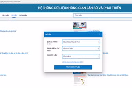 Spatial population and development data webpage launched