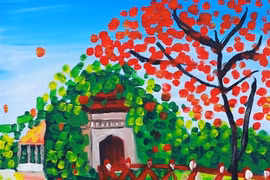 Exhibition features paintings by people with autism