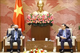 Top legislator hosts outgoing UN Resident Coordinator
