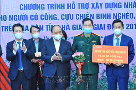 President commends Ha Giang’s housing for the poor programme