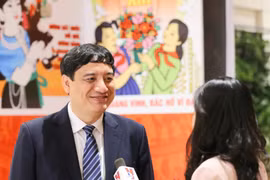 Nguyen Dac Vinh, Deputy Chief of the Office of the Party Central Committee speaks to Vietnam News Agency reporter on January 22 on the threshold of the 13th National Party Congress. (Photo: VNA)