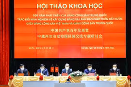 Vietnam, China share experience in Party building