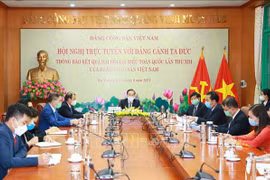 Vietnam informs outcomes of Party Congress to Germany’s The Left party