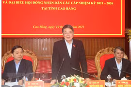 NA Vice Chairman inspects election preparations in Cao Bang