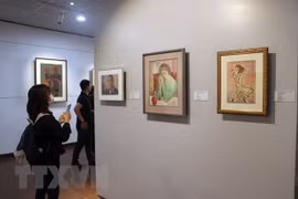 Exhibition of paintings donated by Japanese collector opens in Da Nang